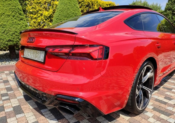 Audi RS5 cena 329900 przebieg: 16000, rok produkcji 2020 z Miastko małe 781